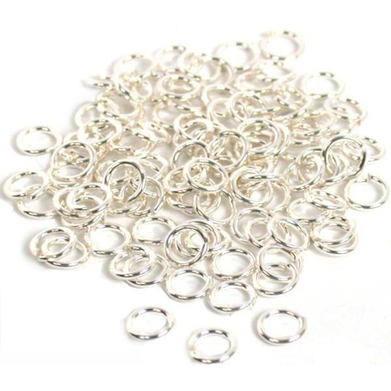 100 Jump Ring Sterling Silver O Ring Parts 20 Gauge FindingKing